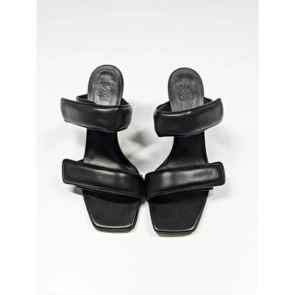 Gia Borghini X Pernille Teisbaek Perni 03 Womens Black Sandals Size 39 MSRP $395 - Picture 4 of 10